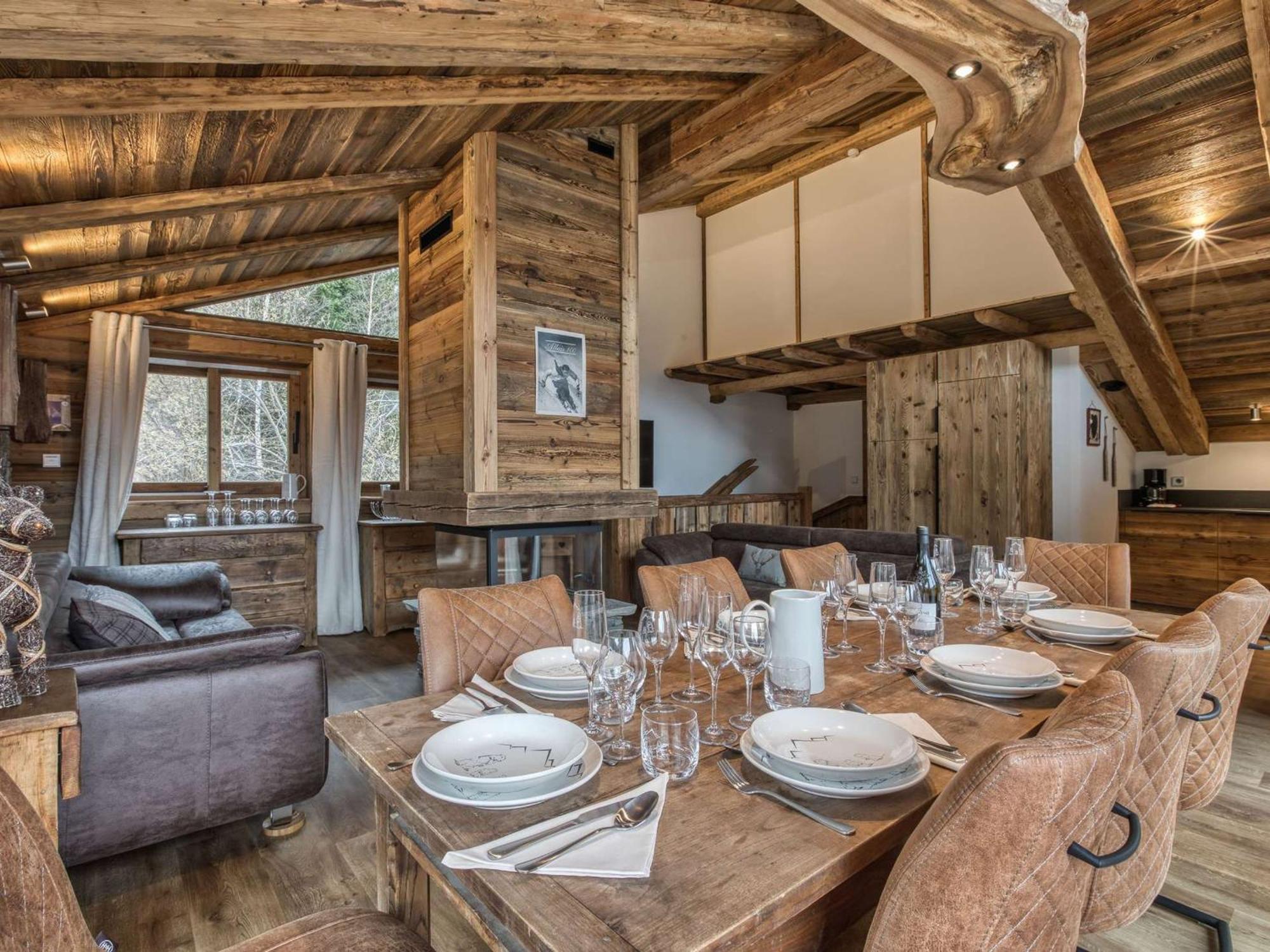 Chalet Spacieux Pres Des Pistes Avec Cheminee Et Wifi, Courchevel - Fr-1-631-224 Villa Екстериор снимка