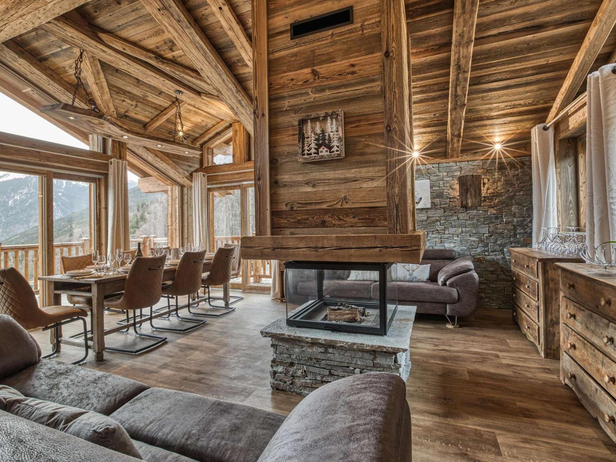 Chalet Spacieux Pres Des Pistes Avec Cheminee Et Wifi, Courchevel - Fr-1-631-224 Villa Екстериор снимка